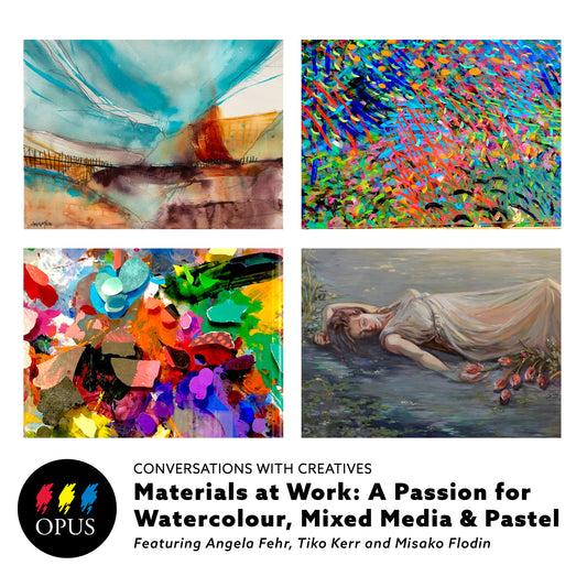 Materials At Work: A Passion for Watercolour, Mixed Media, and Pastel