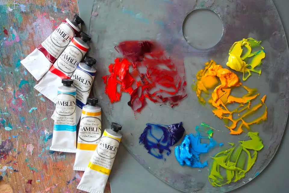 Basic Properties of Acrylic Craft Paints - Tutorial and Demo for
