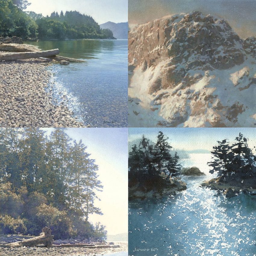 Landscape in Watercolours