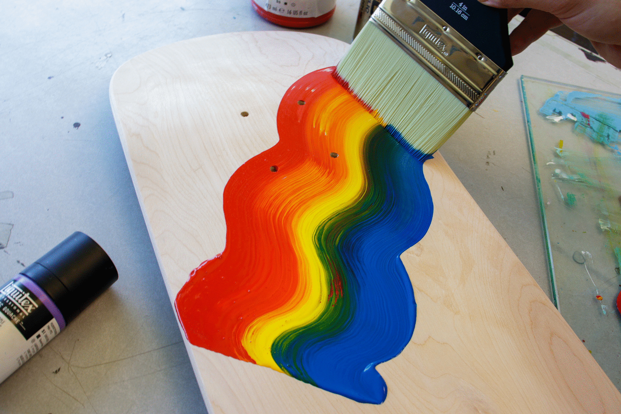 Project Blank Skateboard Deck Opus Art Supplies