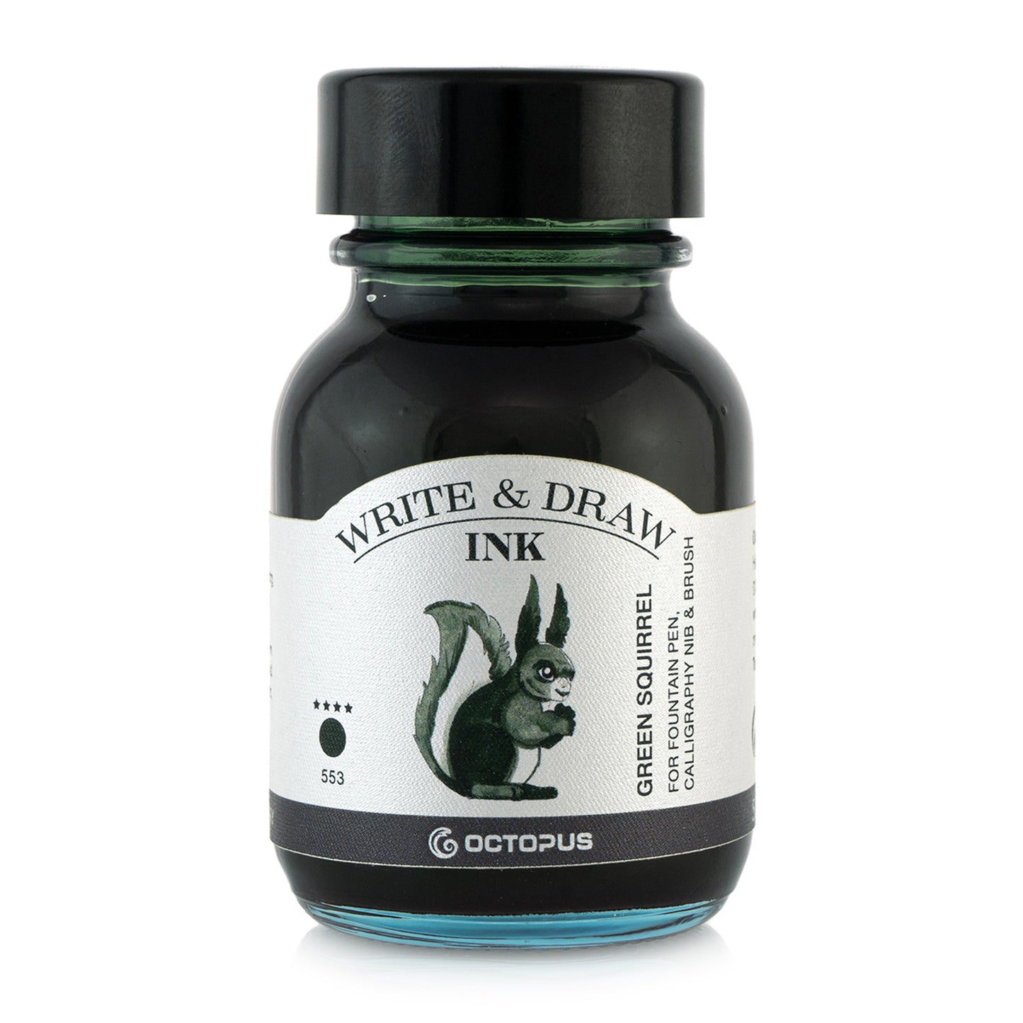 Octopus Write and Draw Ink Green Squirrel 50ml