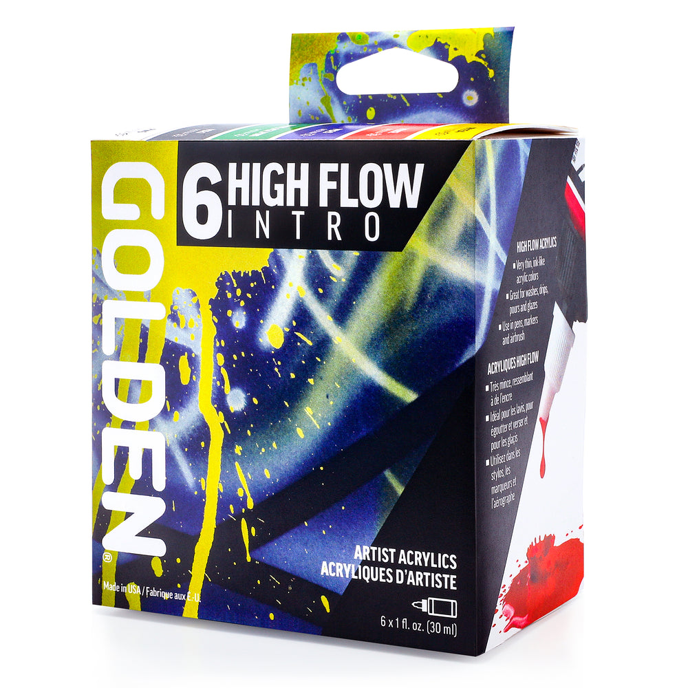 GOLDEN High Flow Acrylics Intro Set