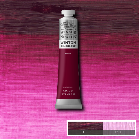 Winton Oil Colours - Orange or Red or Purple