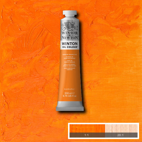 Winton Oil Colours - Orange or Red or Purple