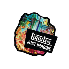 Autocollant Liquitex JUST IMAGINE (cadeau promotionnel)