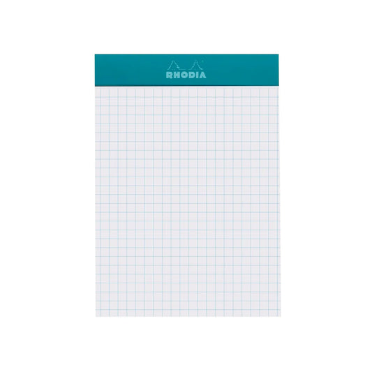 Rhodia No.13 Staplebound Grid Pad A6 - Peacock
