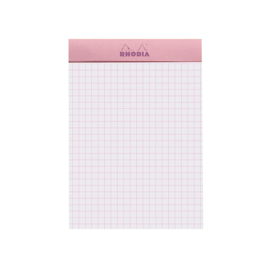 Rhodia No.13 Staplebound Grid Pad A6 - Pink