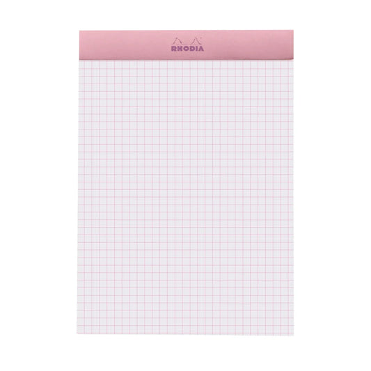 Rhodia No.16 Staplebound Grid Pad A5 - Pink