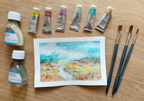 Expressive Watercolour Landscape with Nicki Traikos