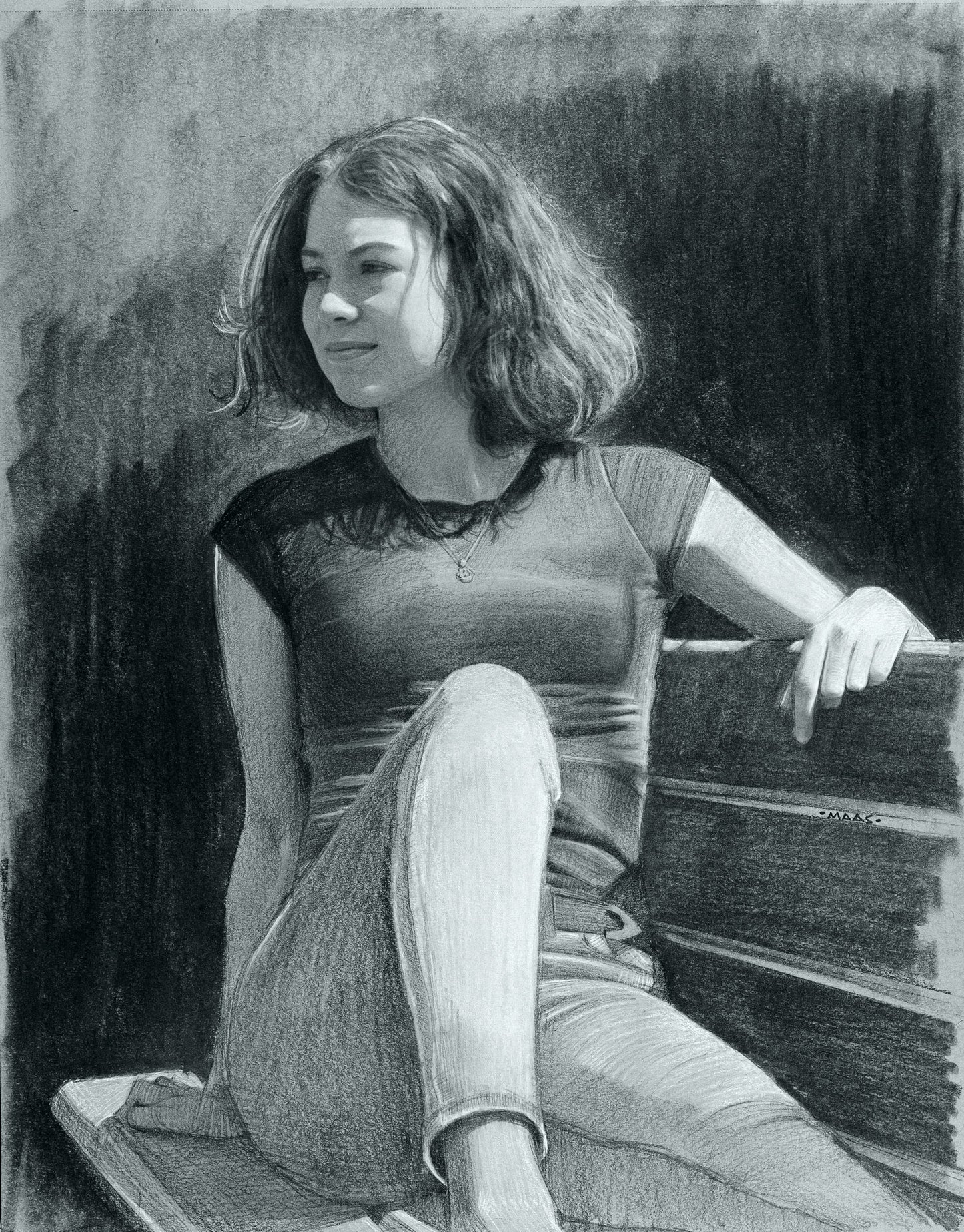 Portrait Drawing with Justin Maas