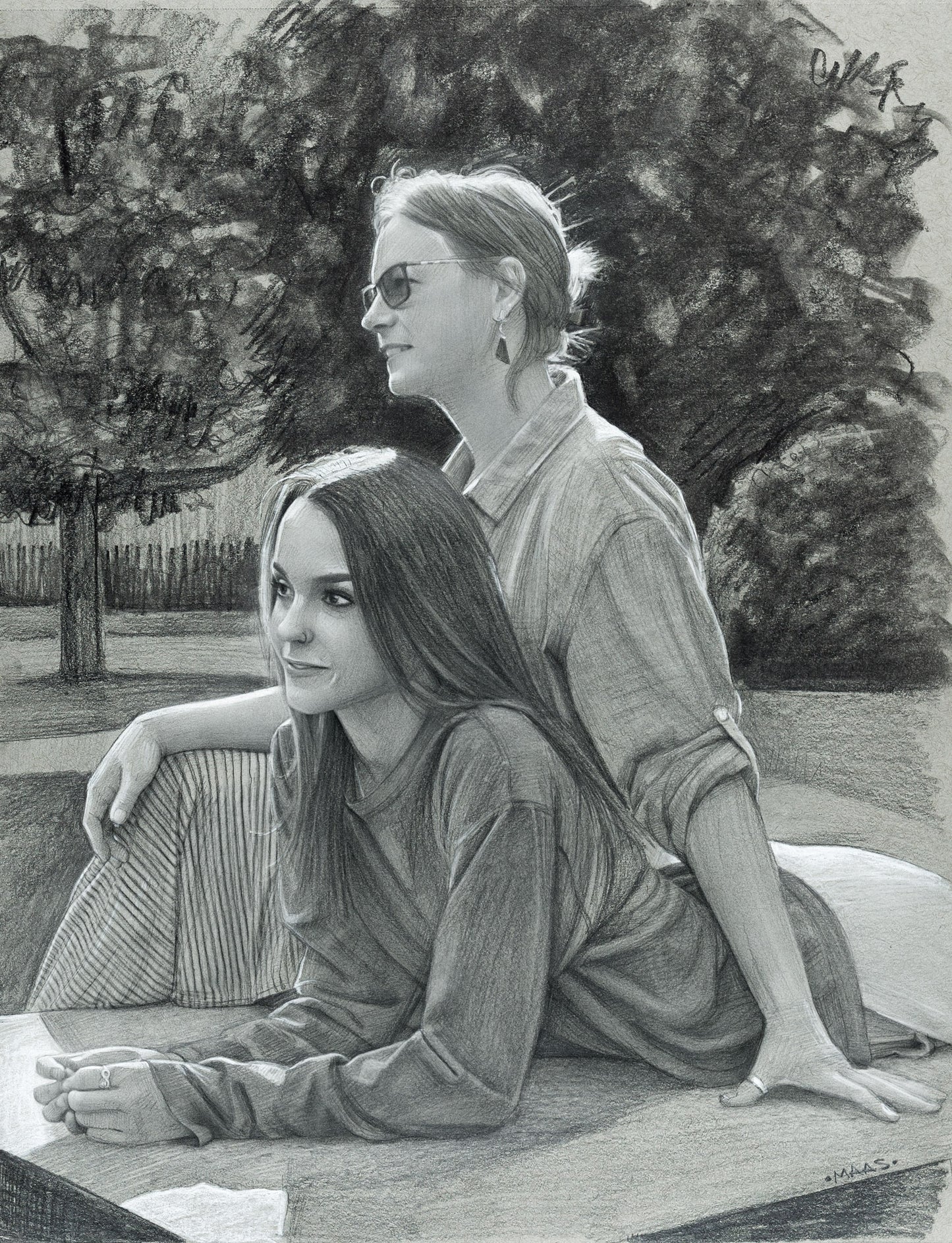 Portrait Drawing with Justin Maas