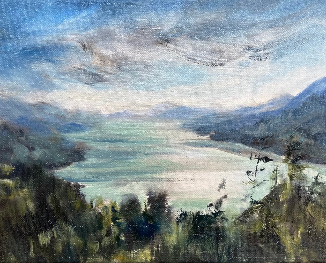 Painting the Wild Skeena from Shore & Kayak with Tiffany Blaise