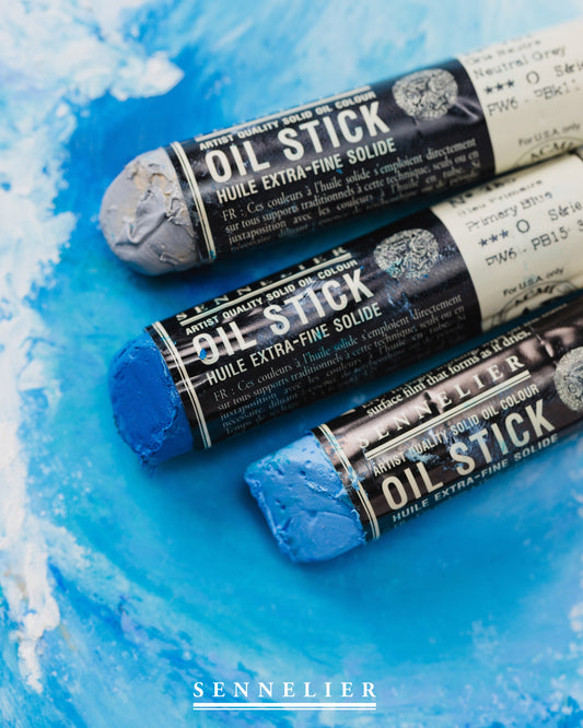 Discover Sennelier Oil Sticks with Yves-Marie Salanson