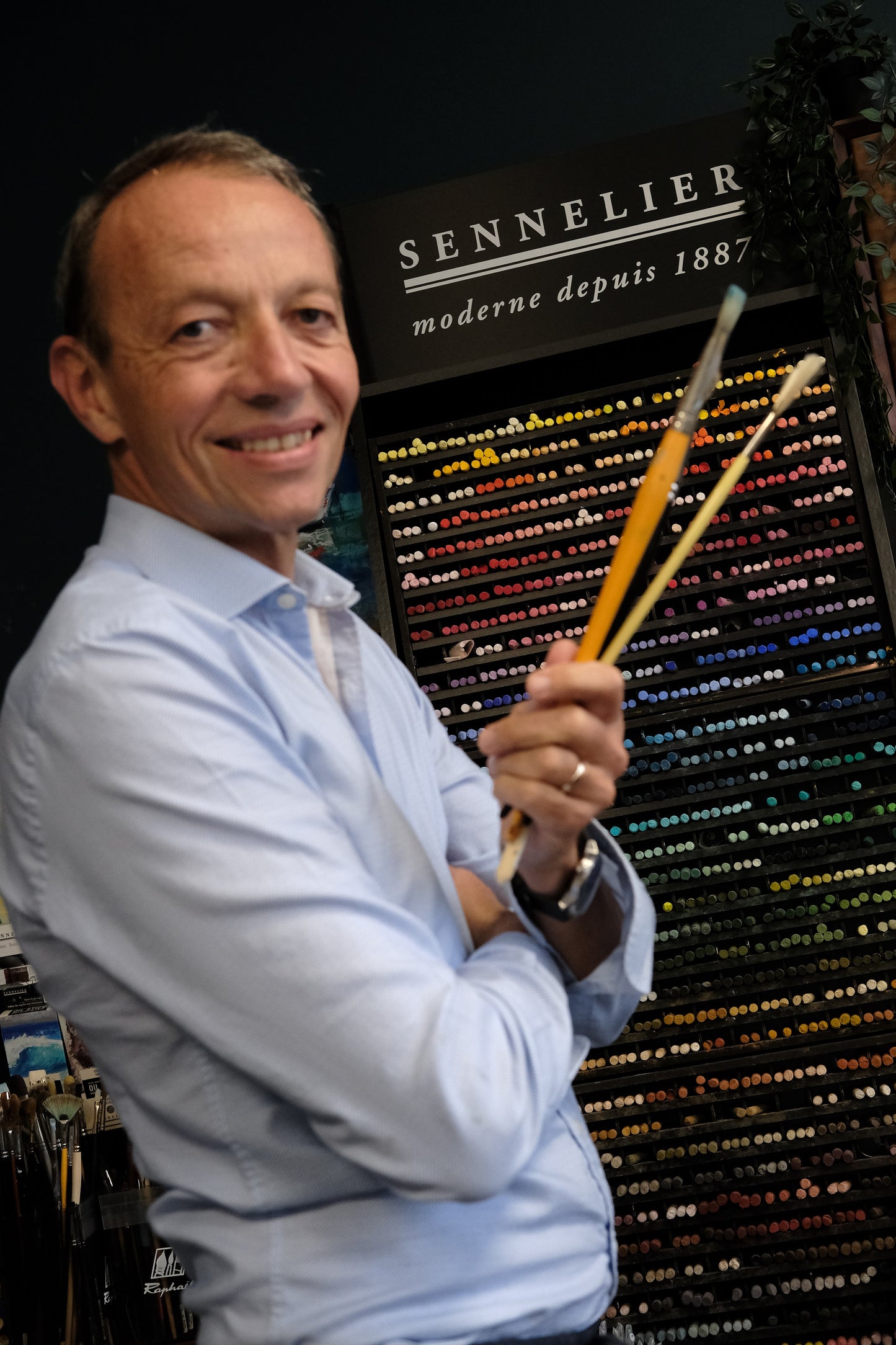 Discover Sennelier Oil Sticks with Yves-Marie Salanson