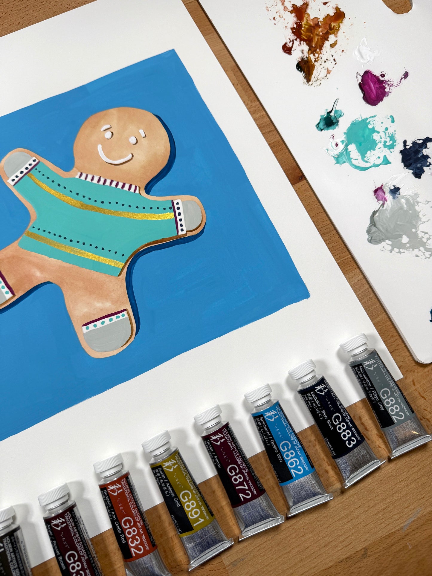 Exploring Holbein’s Irodori Gouache with Andrea Walker