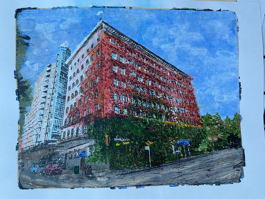 Image Transfers and Reverse Painting with Liz McDonald