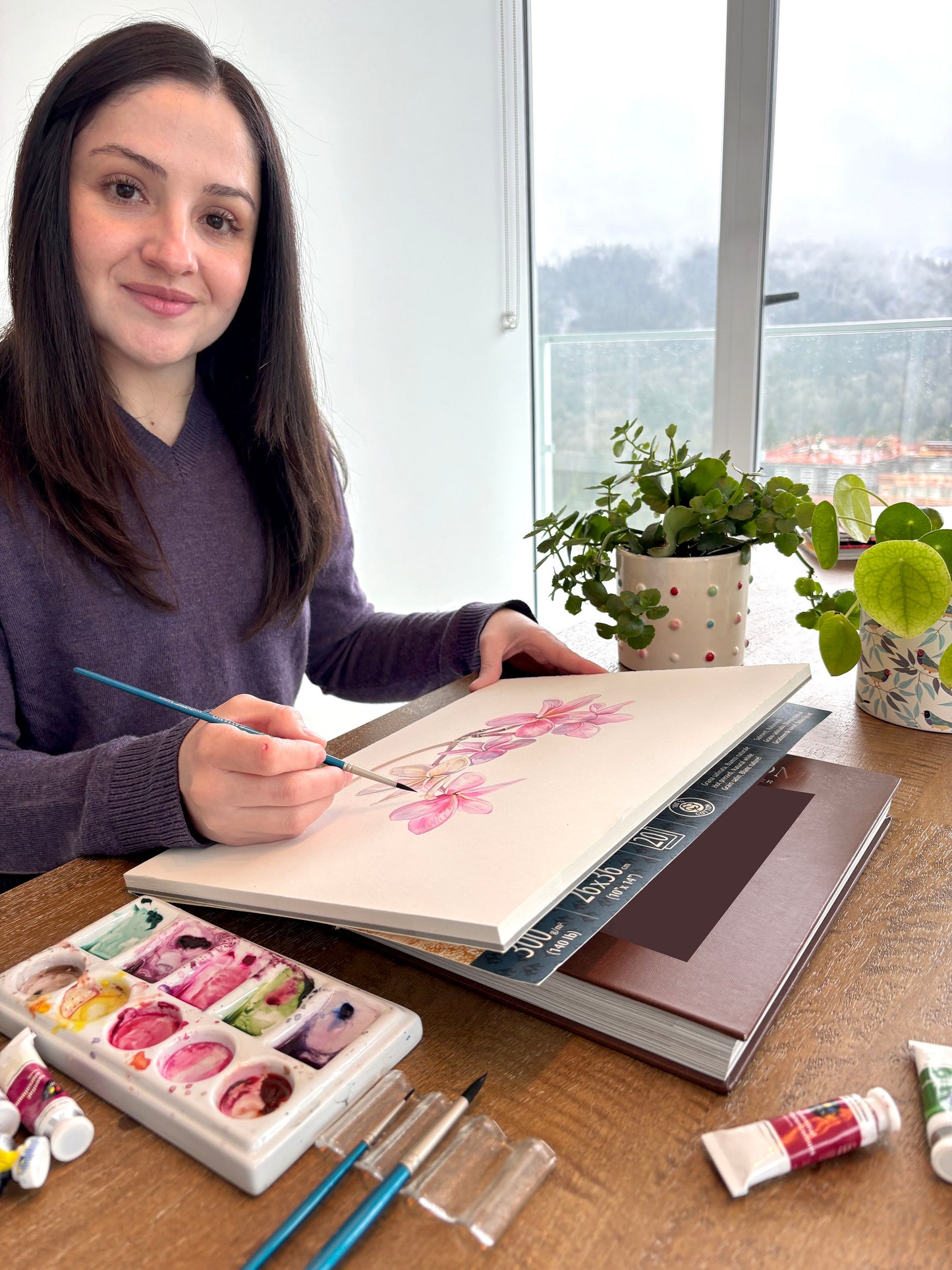 Opus Watercolours: Painting a Moth with Paula Barrantes