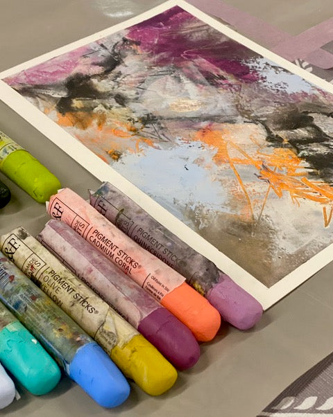 R&F Pigment Stick® and Drawing Oils™ with Megan MacDonald