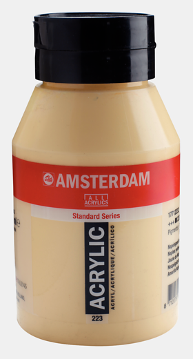 Amsterdam Acrylic Naples Yellow Deep (Special Order) Size 1L