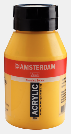 Amsterdam Acrylic Azo Yellow Medium (Special Order) Size 1L