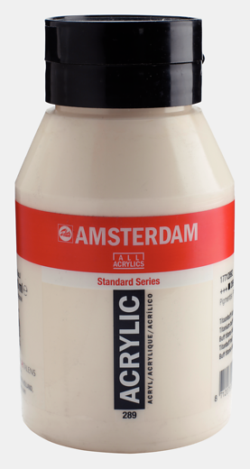 Amsterdam Acrylic Titanium Buff Light (Special Order) Size 1L