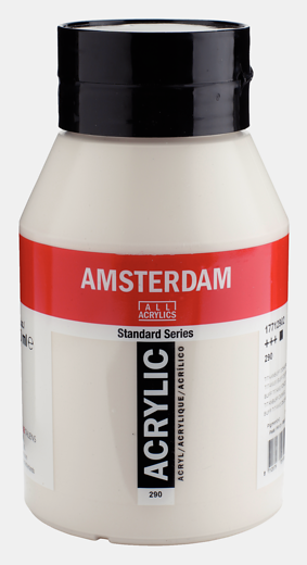 Amsterdam Acrylic Titanium Buff Deep (Special Order) Size 1L