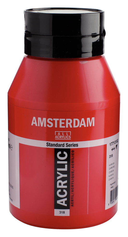 Amsterdam Acrylic Carmine (Special Order) Size 1L