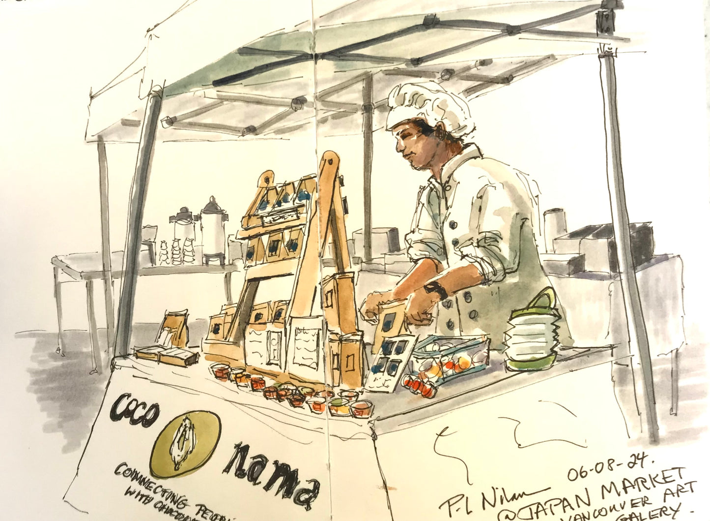 Croquis urbain : Découvrez et connectez-vous avec Peri-Laine Nilan