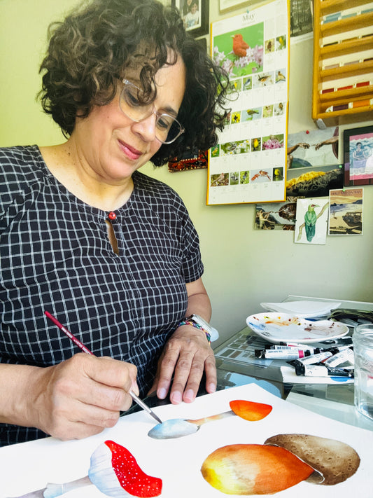 QoR Watercolours: "In the Forest" with Patty Jakob
