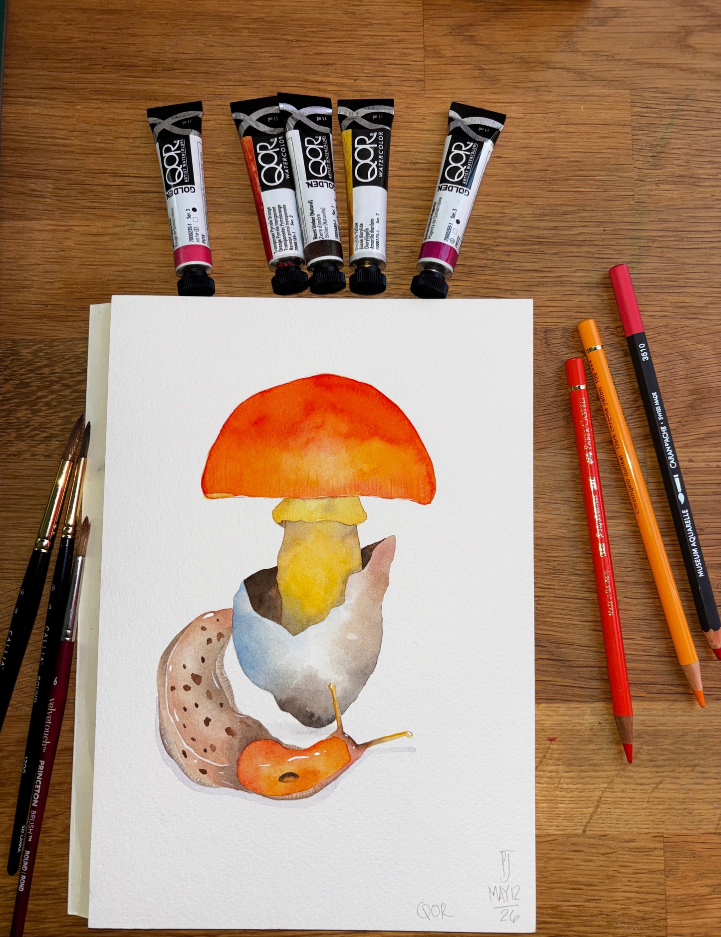 QoR Watercolours: "In the Forest" with Patty Jakob