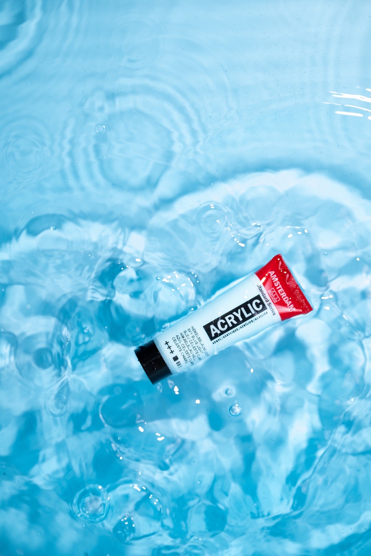 Paint Like the Ocean: Colour, Movement & Depth with Amsterdam Acrylics