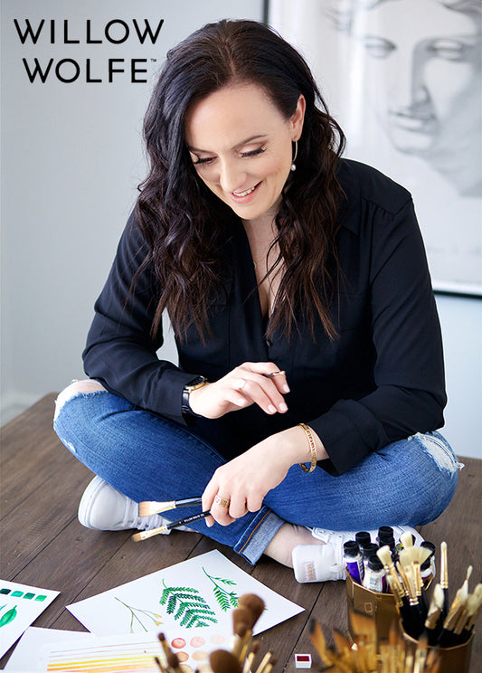 Water-Mixable Oils: Blending Leaves with Willow Wolfe