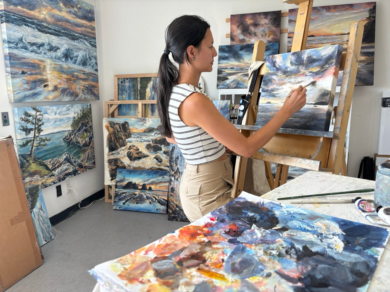 Materials at Work: Opus Essential Oil Paint with Tiffany Blaise