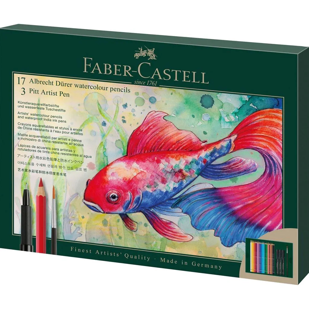 Faber-Castell Albrecht Dürer & Pitt Artist Pen Gift Set of 21