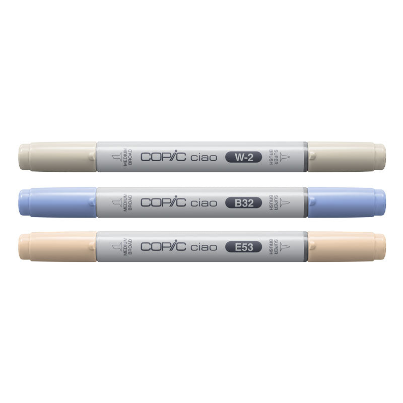 Copic Ciao Layer & Mix Set of 3 - Cozy Palette