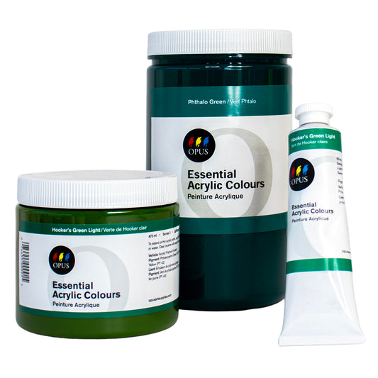 Opus Essential Heavy Body Acrylics - Green