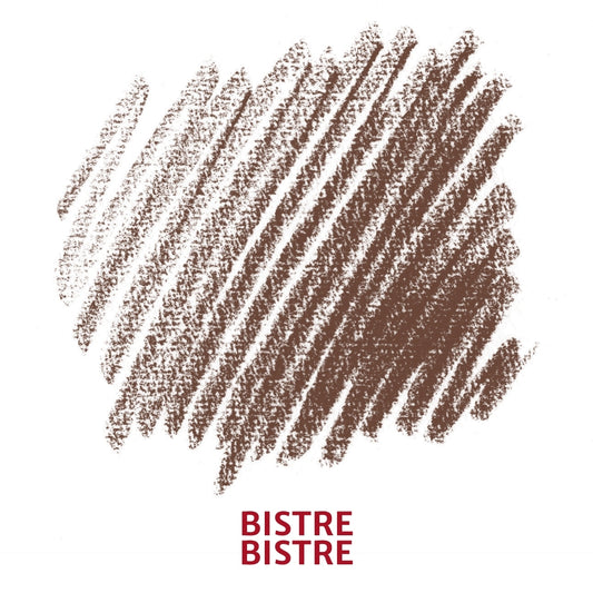 Conté à Paris Sketching Pastel Carré Set of 2 - Bistre