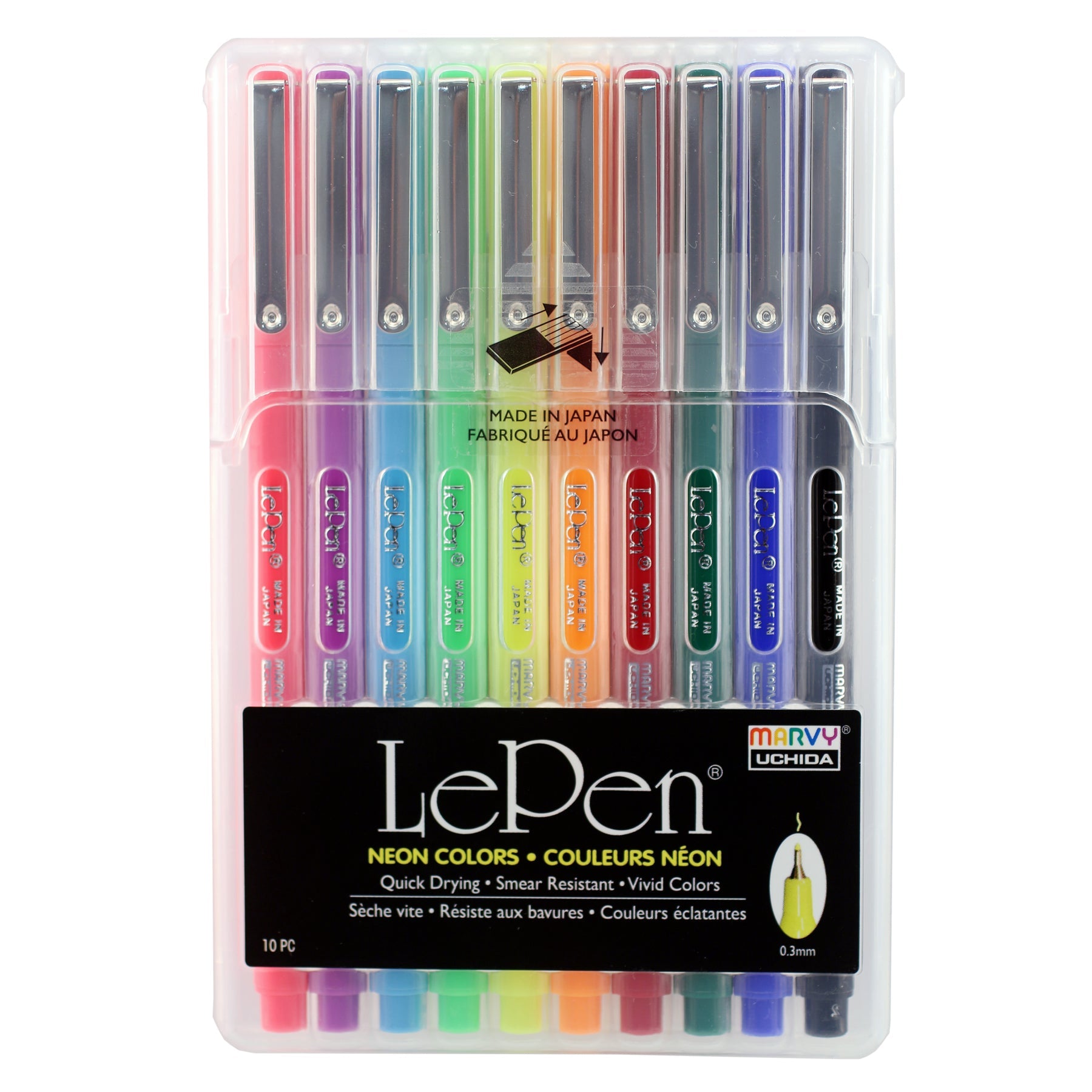 Marvy Le Pen Set of 6- Retro Colors (4300-6R)