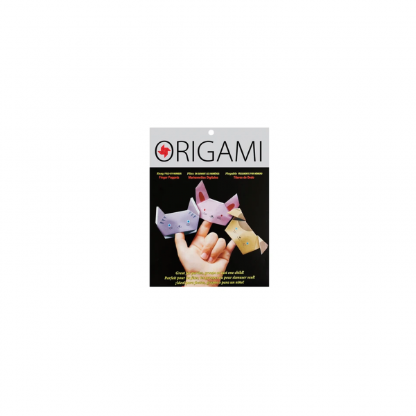 Yasutomo Origami Fold-by-Number Finger Puppets – Animals