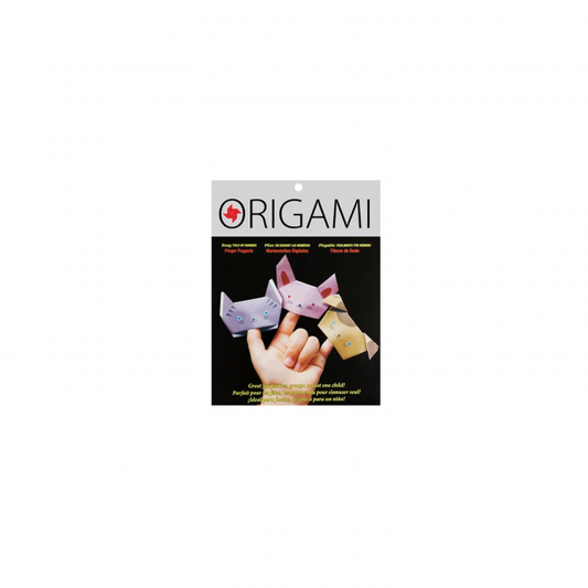 Yasutomo Origami Fold-by-Number Finger Puppets – Animals