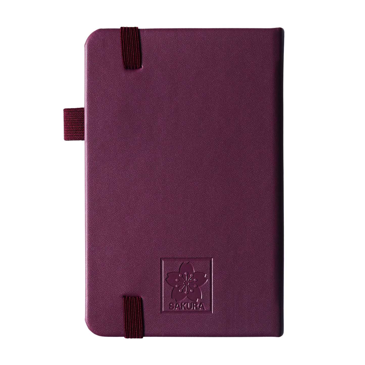 Sakura Notebook Pocket Ruled - Mulberry
