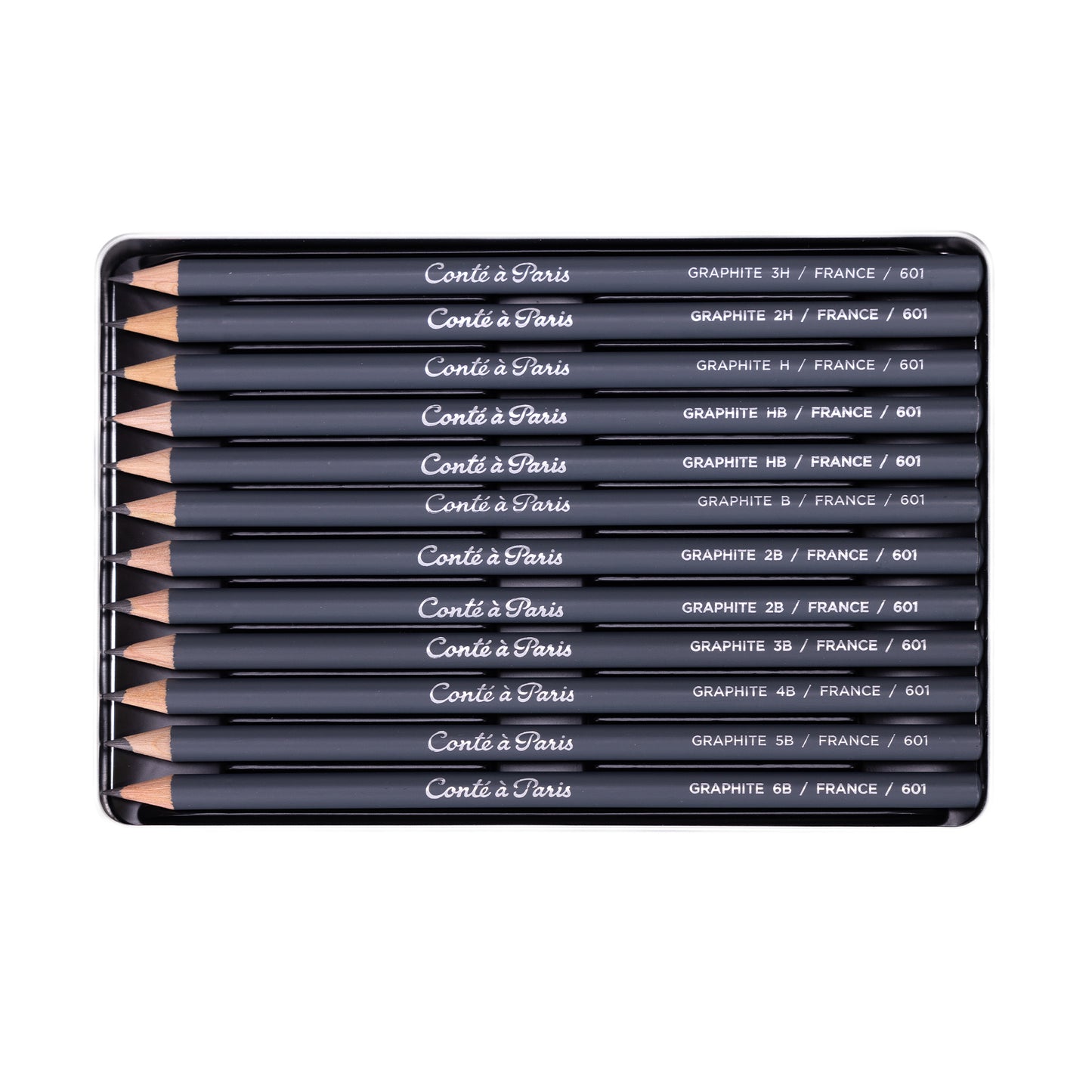 Conte a Paris Drawing Pencil Graphite Set of 12