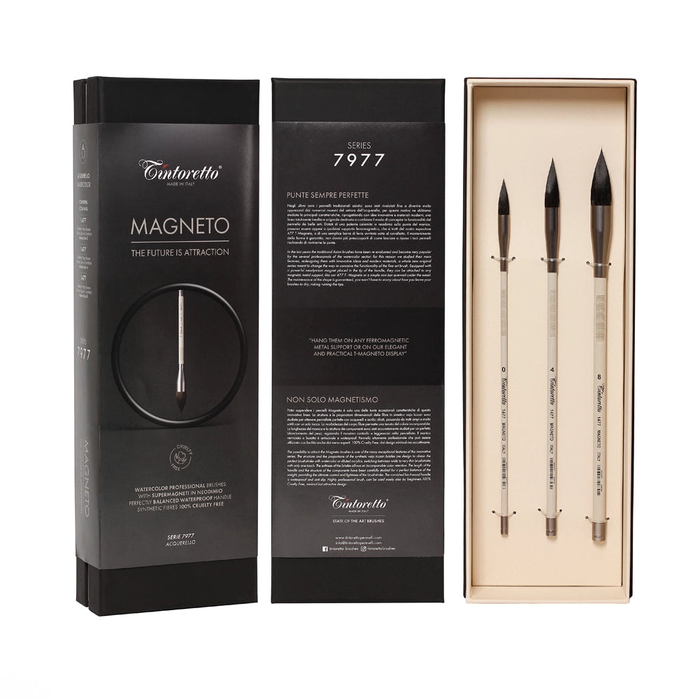 Tintoretto Magneto Watercolour Brushes