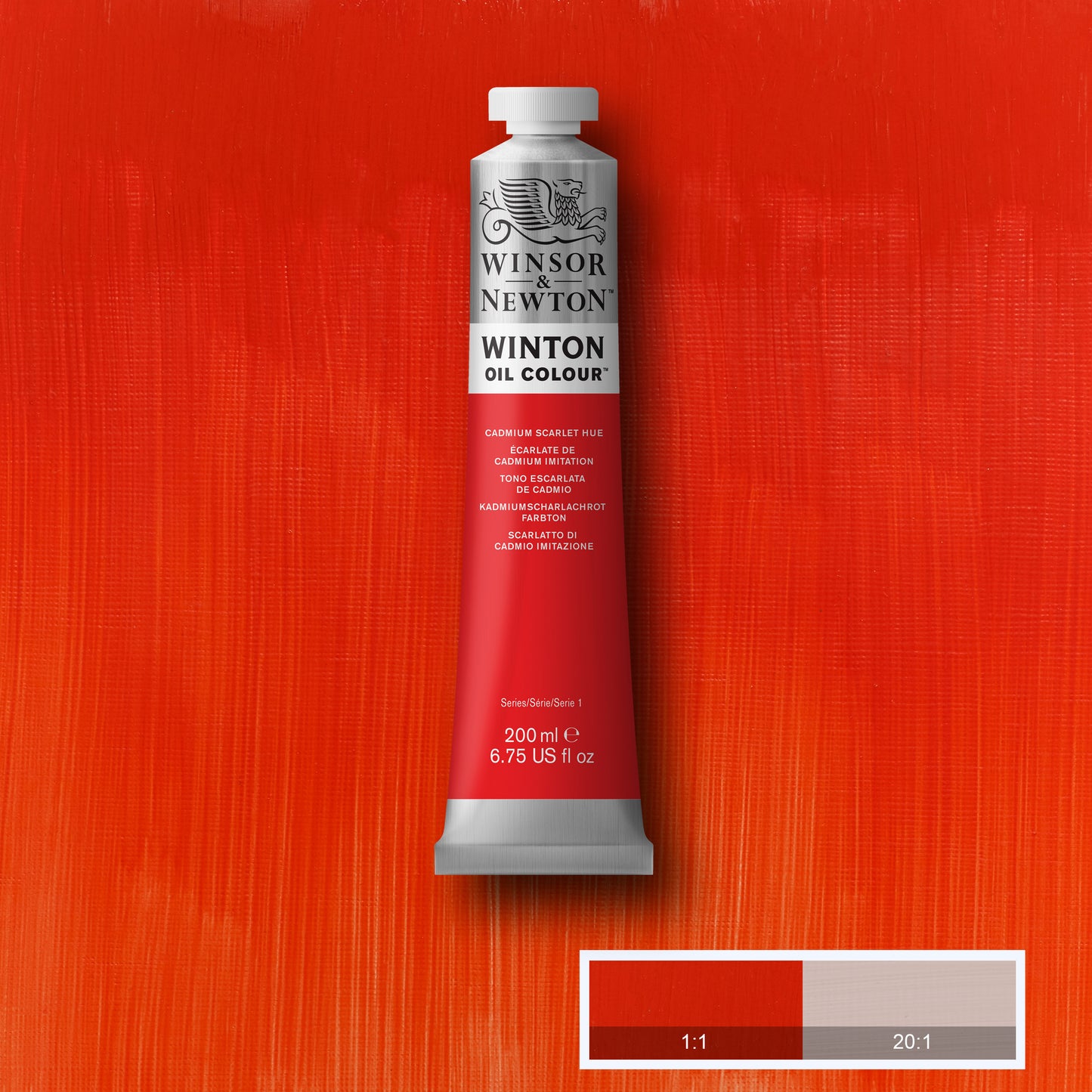 Winton Oil Colours - Orange or Red or Purple