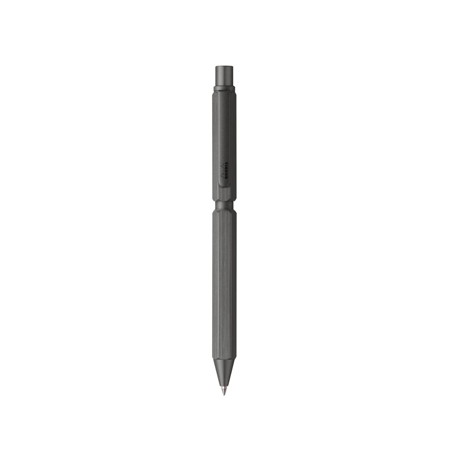 Rhodia scRipt 3-in-1 multi pen in titanium brushed aluminium