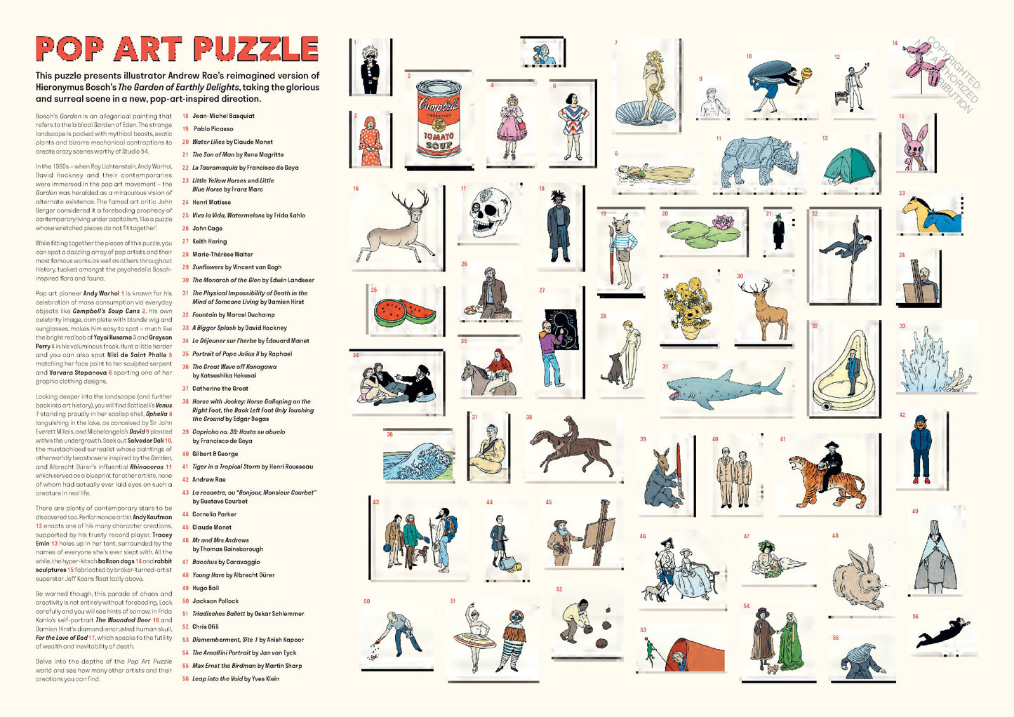 Pop Art 1000 Piece Puzzle