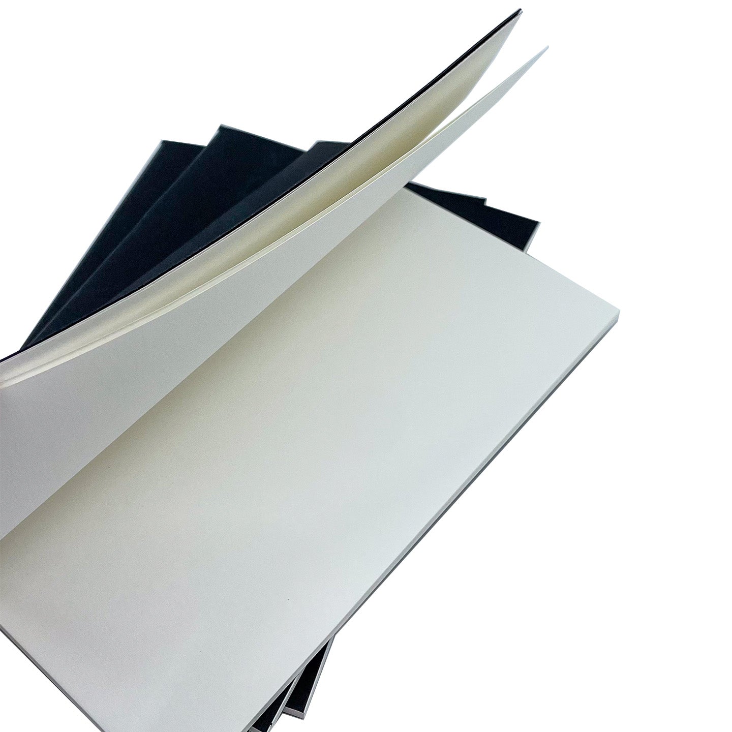 Opus Special! Unlabelled Paperback Sketchbook - Black (5.5" x 8") - 3-Pack
