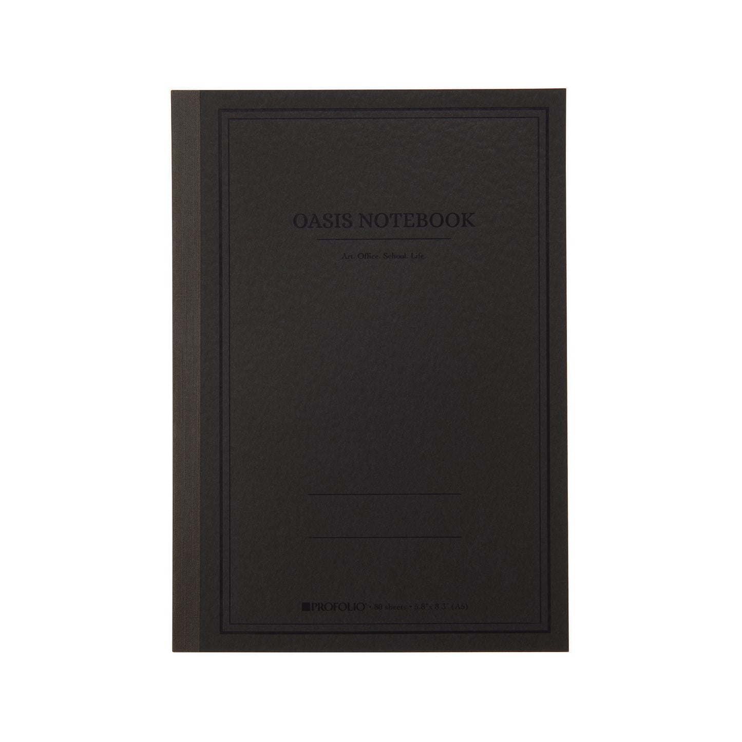 Itoya Profolio Oasis Notebook - Charcoal