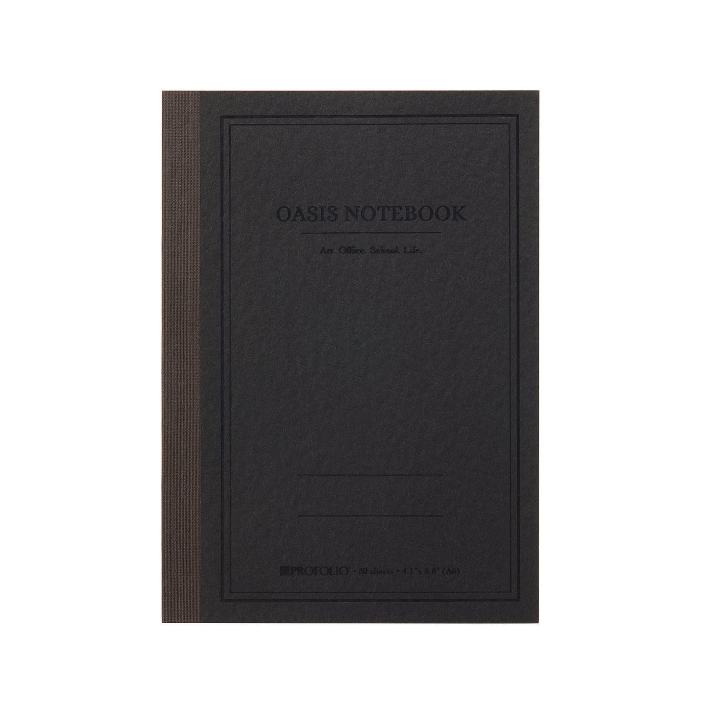 Itoya Profolio Oasis Notebook - Charcoal