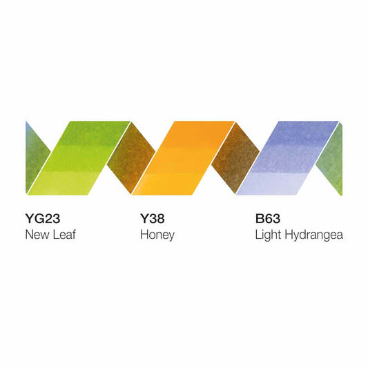 Copic Ciao Layer & Mix Set of 3 - Botanic Palette